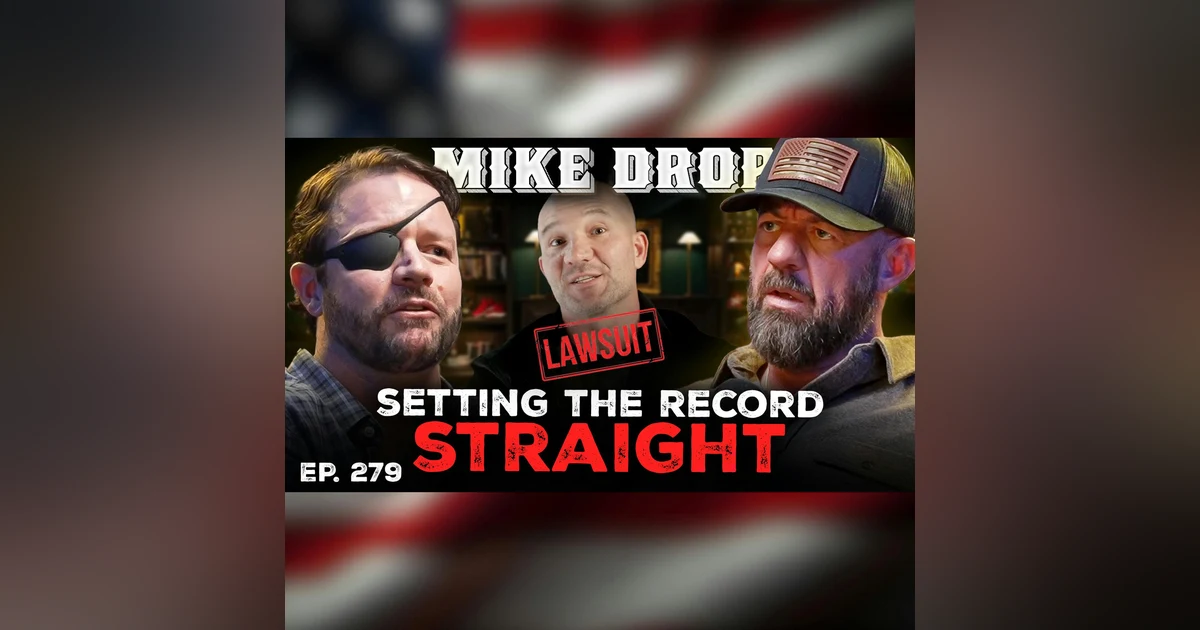 Dan Crenshaw STRIKES Back - “I Never Said I’d Sue Shawn Ryan.” | Ep. 279 | Pt. 1