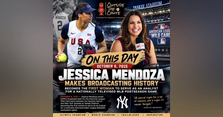 image for ON THIS DAY: Jessica Mendoza Makes Broadcasting History