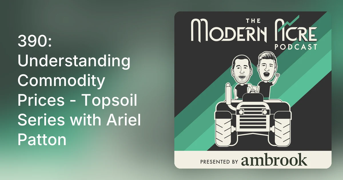 390: Understanding Commodity Prices - Topsoil Series with Ariel