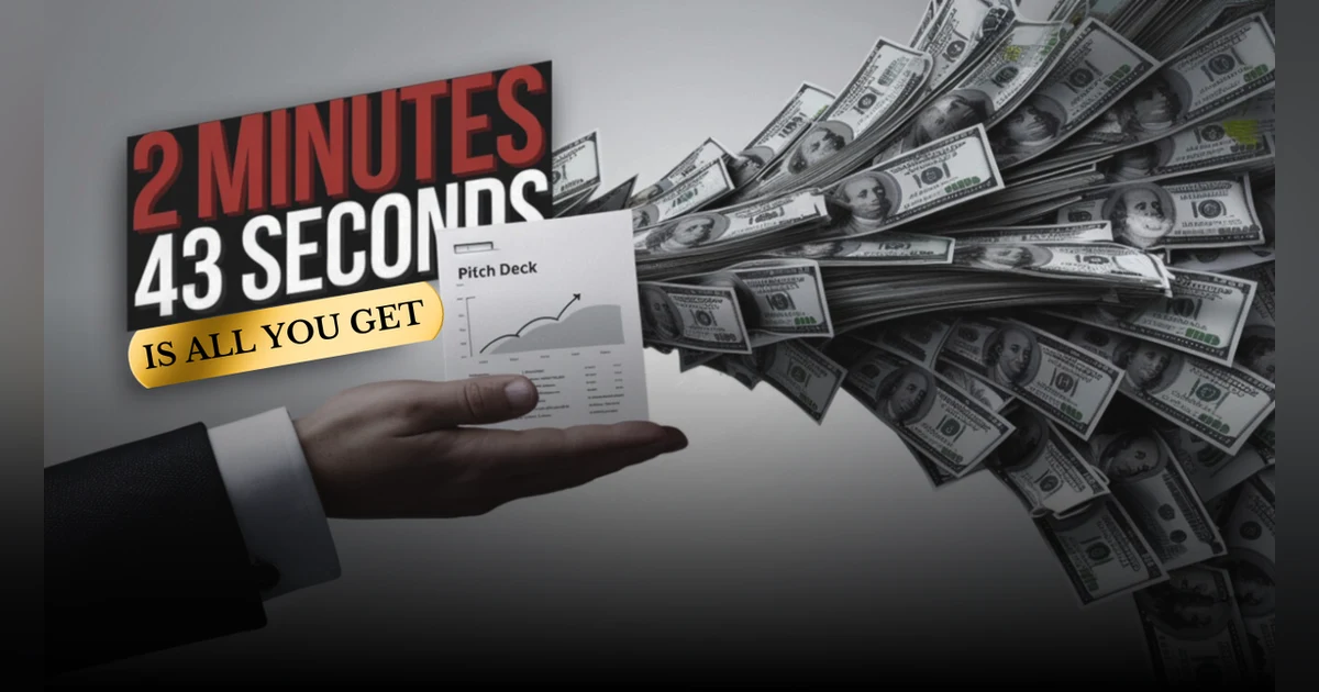 Sales and Cigars | How A 7-Second Pitch Deck Landed $3 Million In Funding | Episode 215