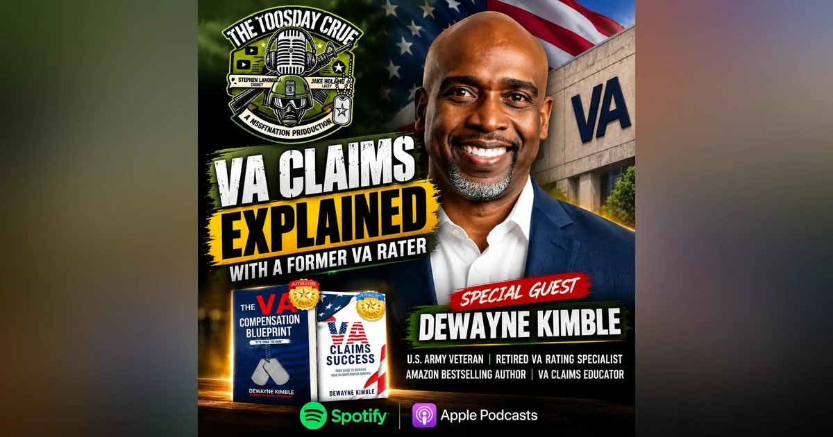 What a Former VA Rating Specialist Wants Veterans to Know | Dewayne Kimble