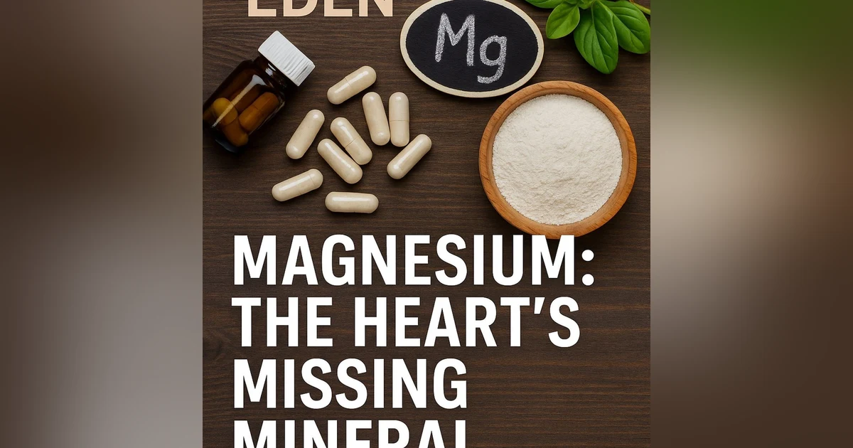 Magnesium: The Heart's Missing Mineral
