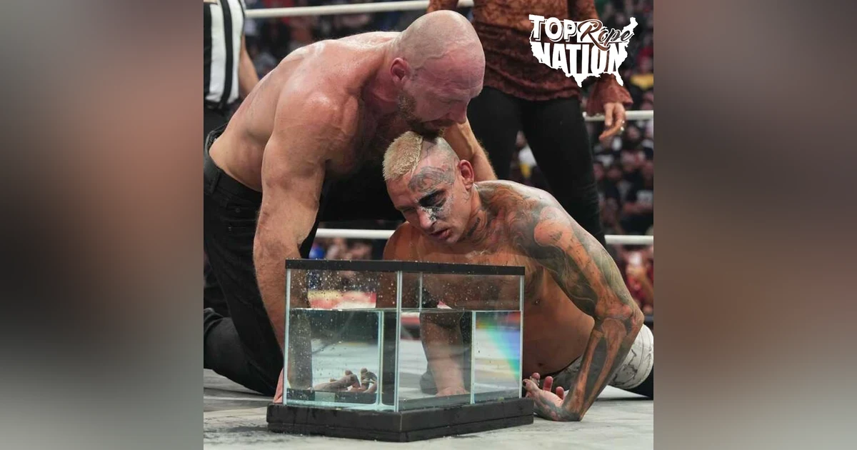 AEW WrestleDream Review, Did Moxley & Darby Go Too Far?