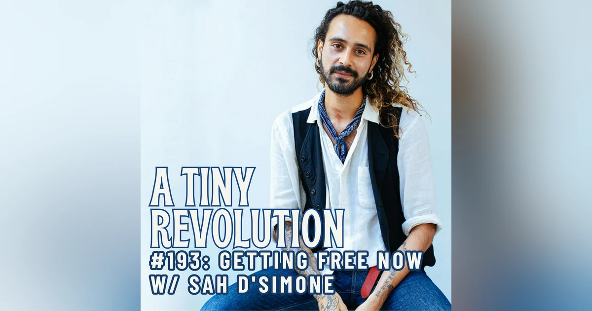 #194: Get Free Now,  w/ Sah D'Simone