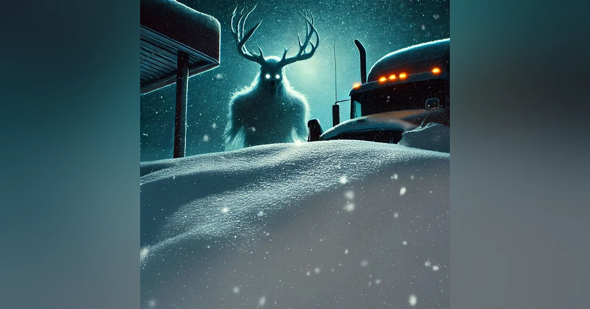 I Was Hunted by a Cryptid in a Snowstorm