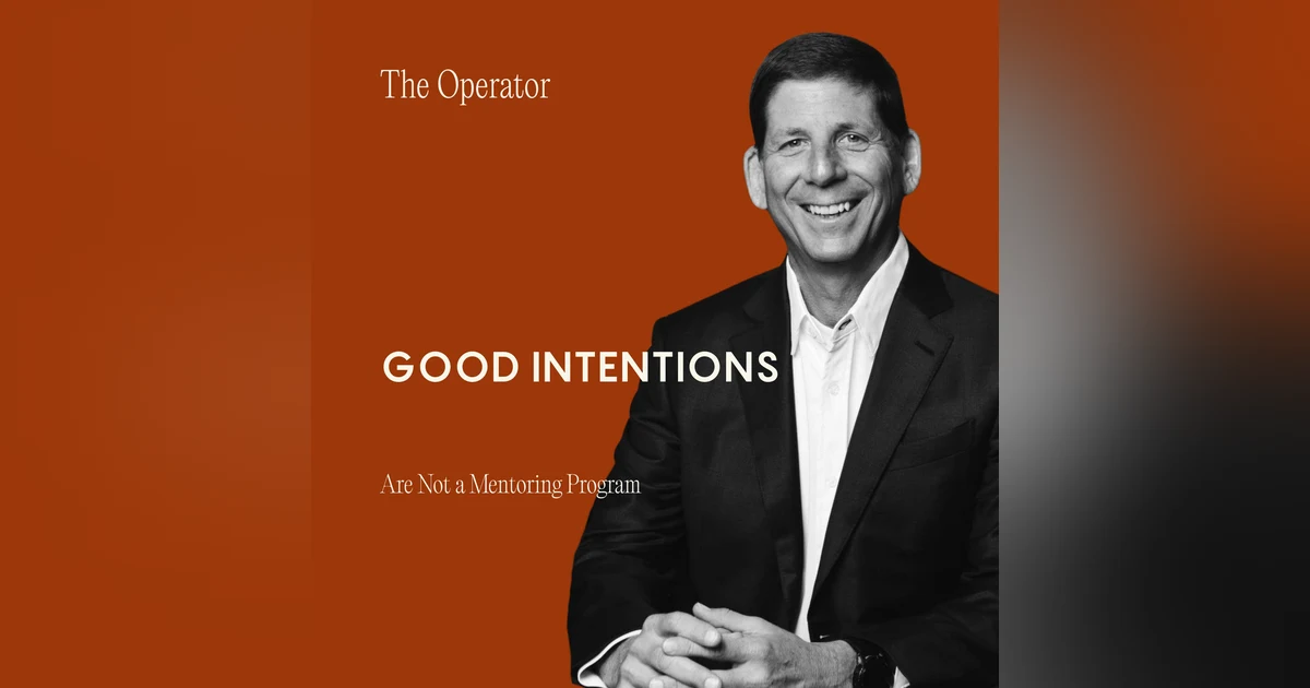 Good Intentions Are Not a Mentoring Program: How Healthcare Builds People Who Stay