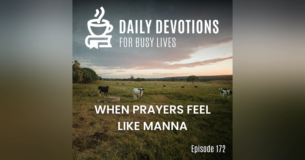 When Prayers Feel like Manna