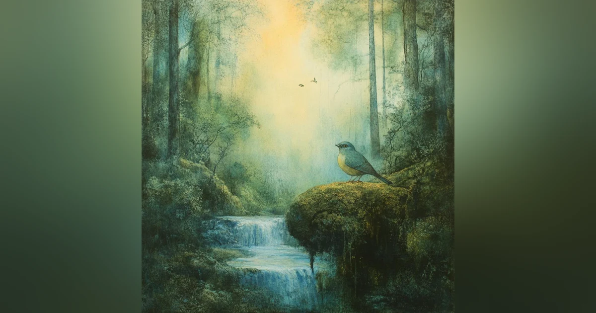Melody of the Forest, Pleasant Sound of a Flowing Stream, the Whispers of Small Birds