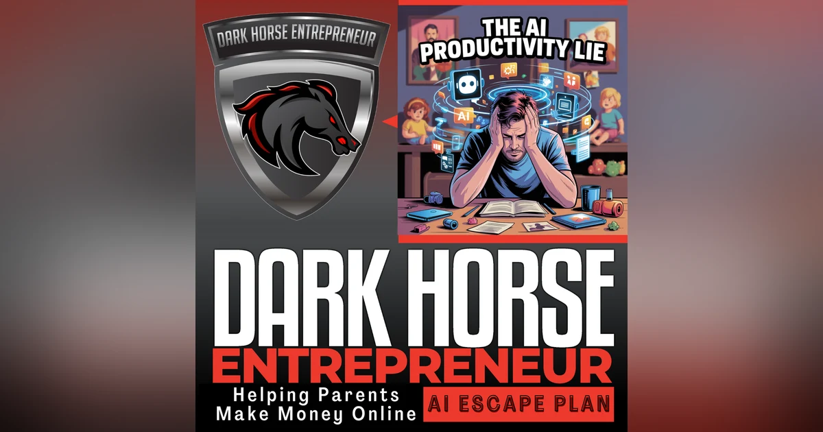 EP 525 The AI Productivity Lie Thats Destroying Parent Entrepreneurs | AI burnout | entrepreneur tips | ai entrepreneur