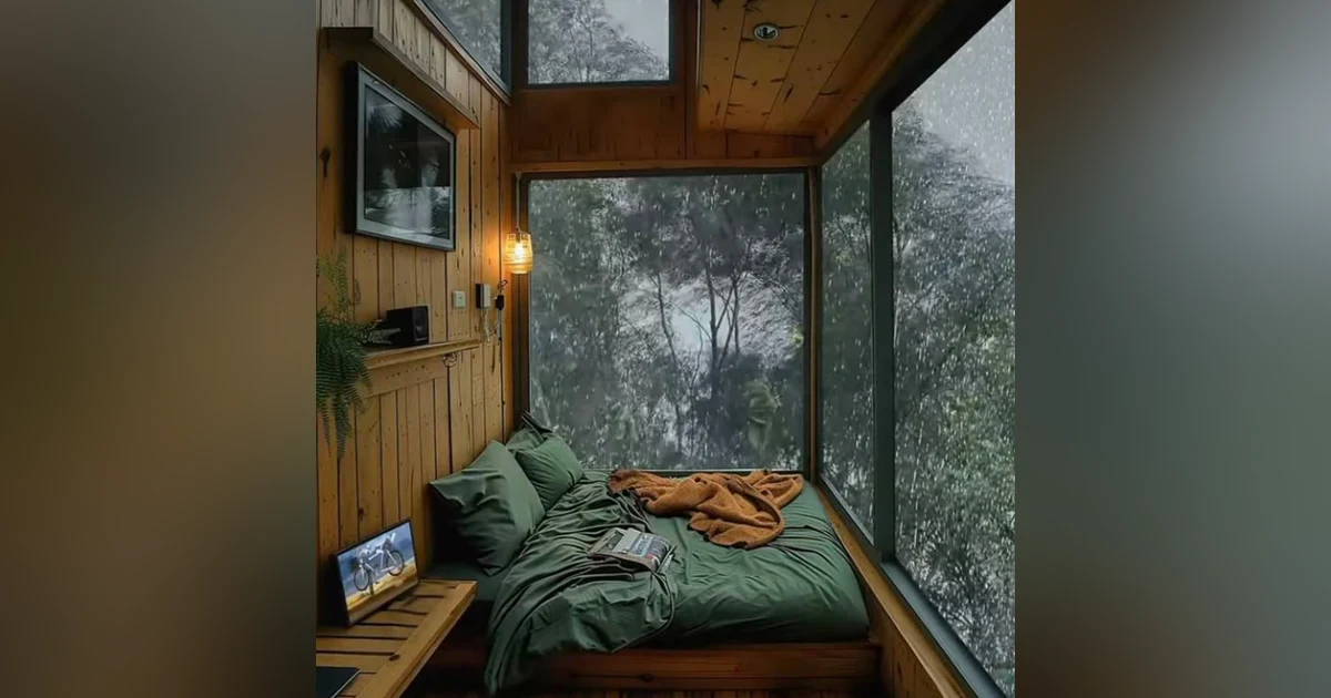 Sonido de lluvia y grillos para dormir