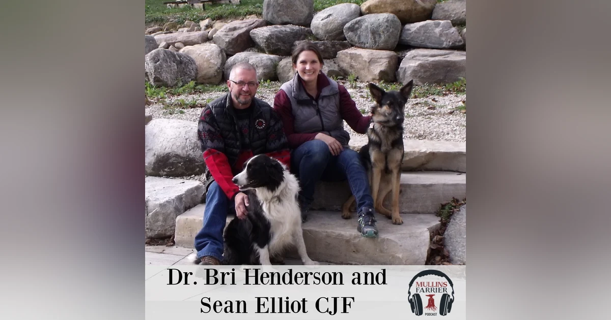 Dr. Bri Henderson and Sean Elliot CJF