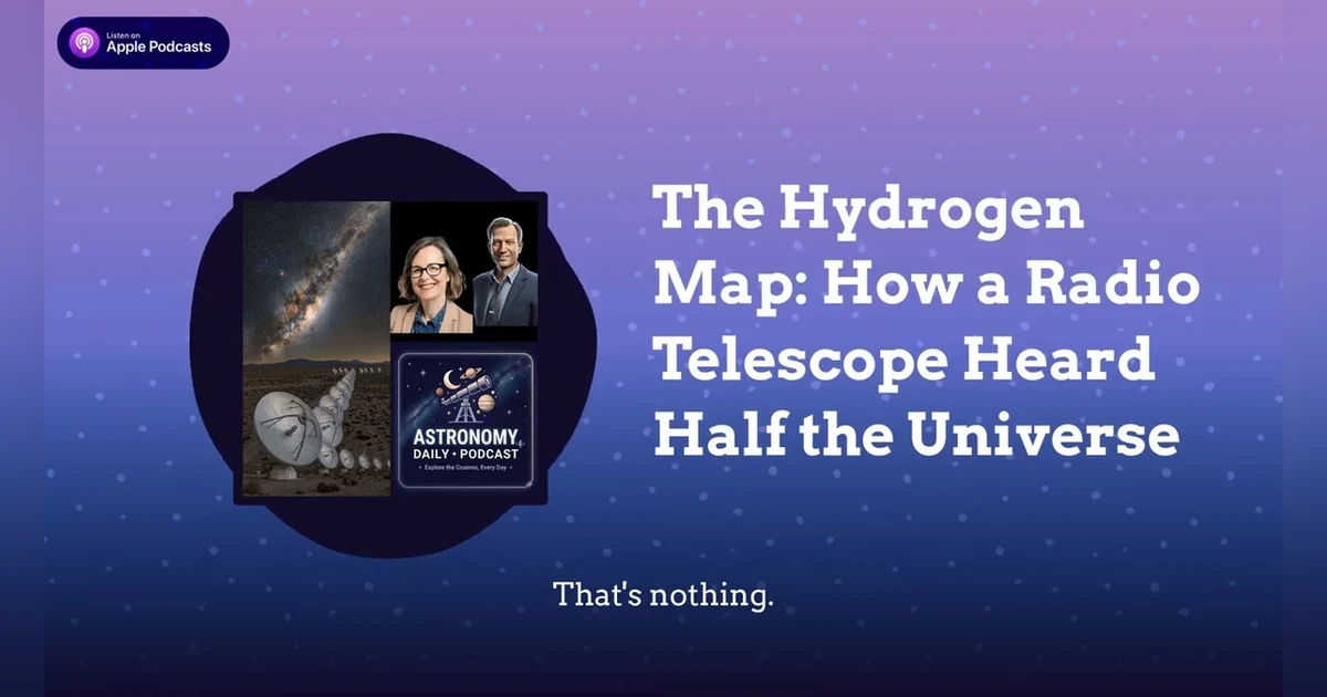 The Hydrogen Map: How a Radio Telescope Heard Half the Universe