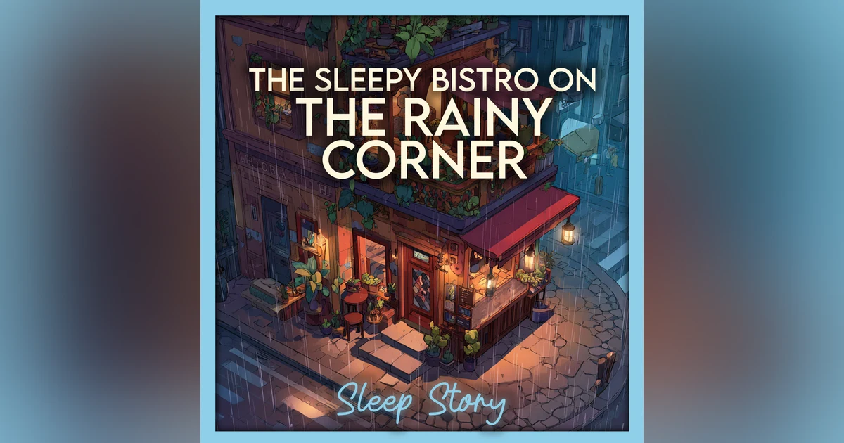 Then Rest: A Magical Rainy Bistro Sleep Story for Grown Ups | Relaxing Bedtime Story for Adults, ASMR Storytelling, Anxiety Relief and Peaceful Deep Sleep