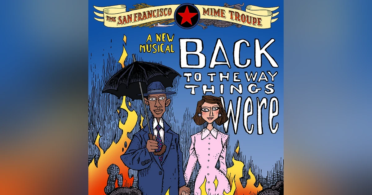 Velina Brown and Keiko Shimosato Carreiro of The San Francisco Mime Troupe