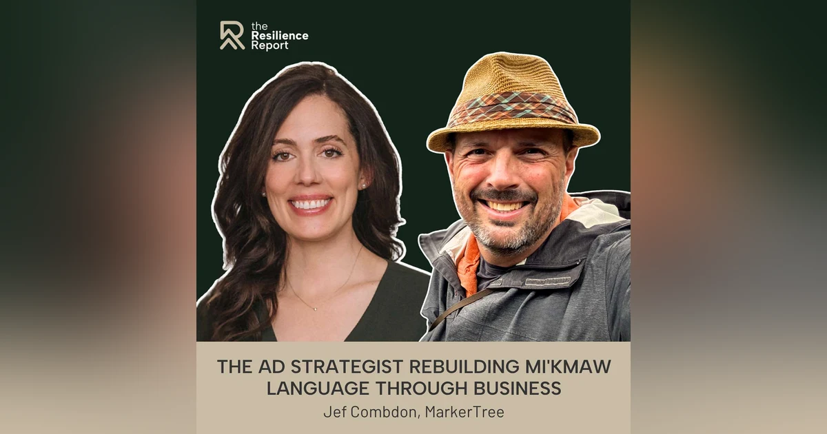 How a 30-Year Ad Strategist Rebuilt His Career Around Indigenous Language Reclamation ft. Jef Combdon (MarkerTree)