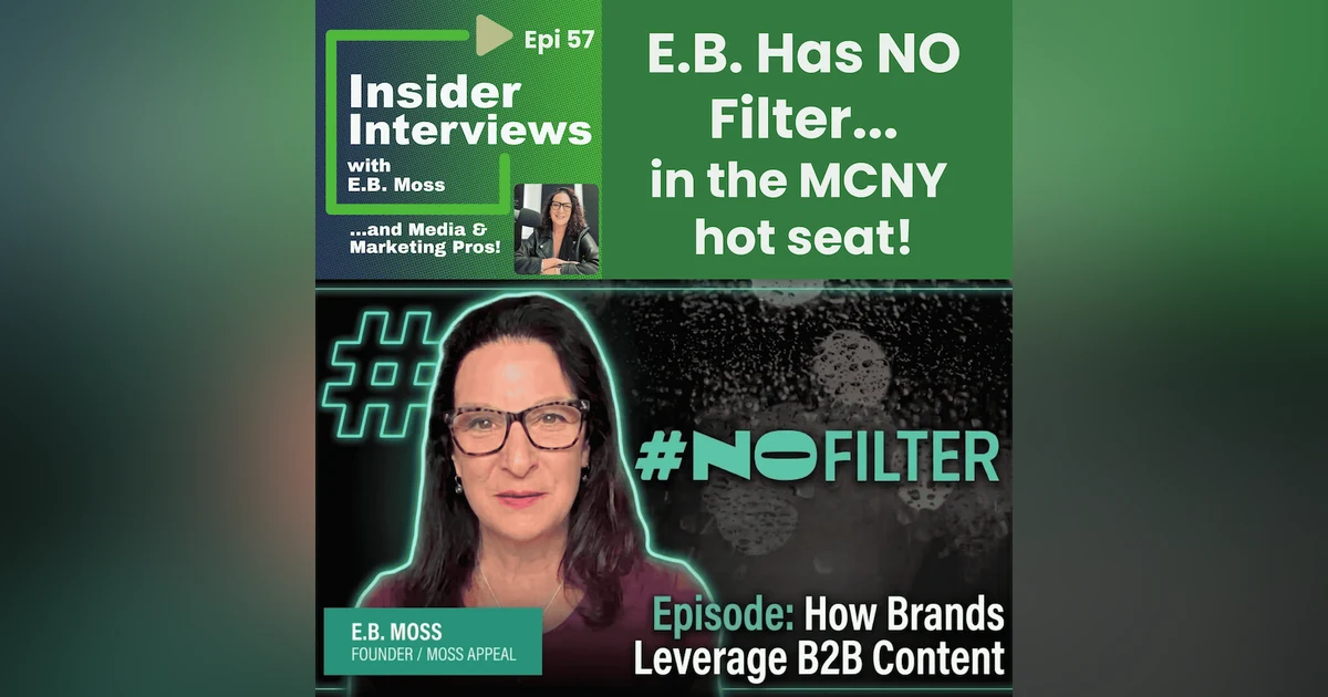 E.B. Moss has No Filter – about B2B content