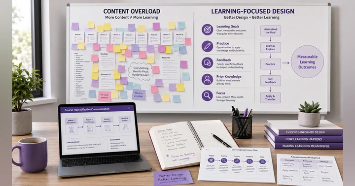 image for More Content Does Not Equal More Learning: Challenging a Common Myth in Instructional Design