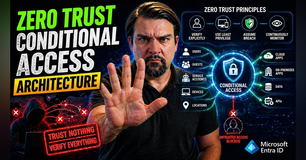 Zero Trust Conditional Access Architecture