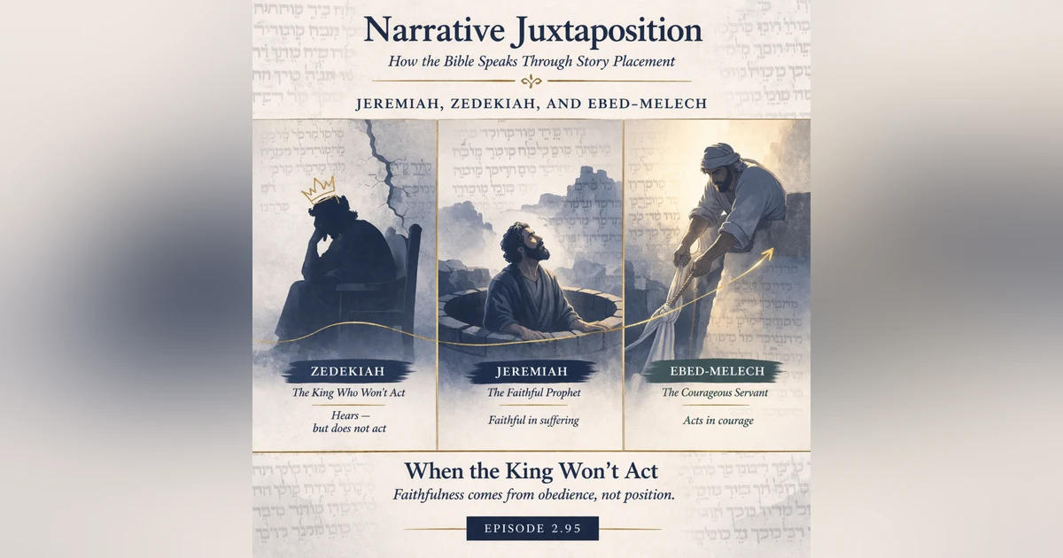 Jeremiah, Zedekiah, and Ebed-Melech: When the King Won’t Act