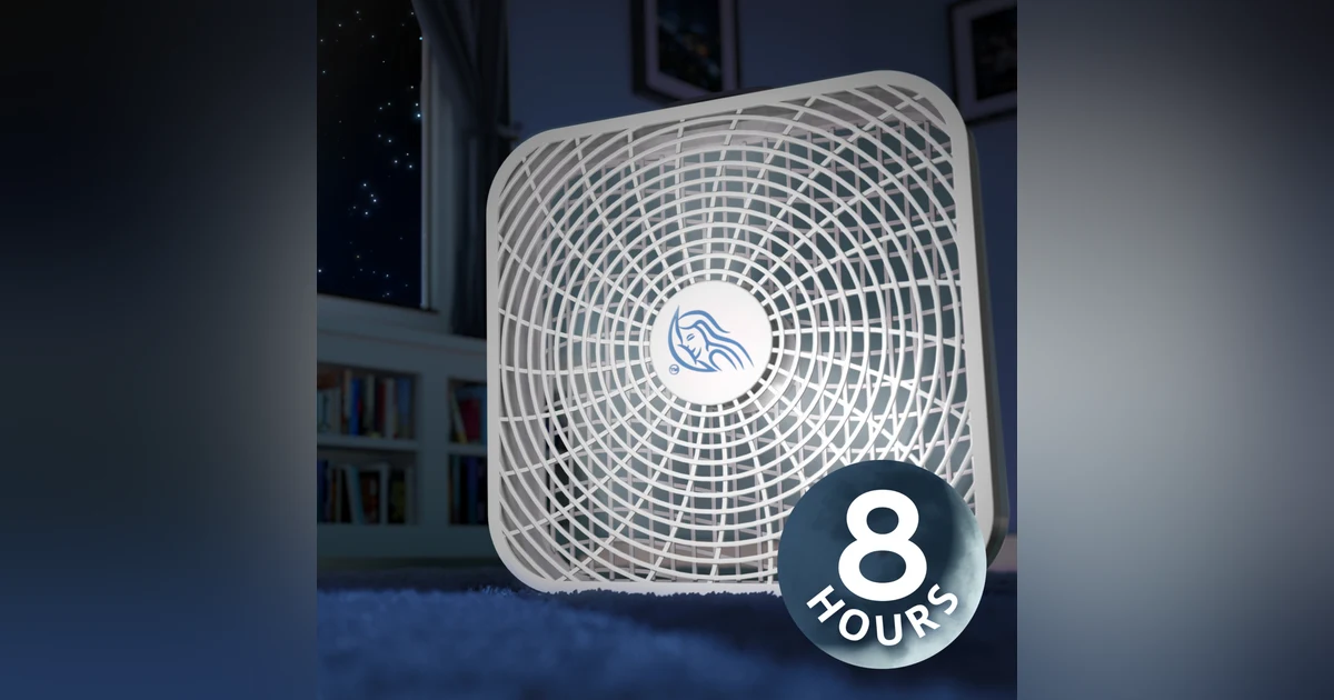 Sleep Sounds of a Box Fan Blows All Night Long! 8 Hours