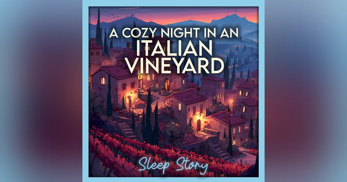Relaxing Bedtime Story for Adults | Drift into Deep Sleep with a Cozy Sleep Story in a Quiet Italian Vineyard