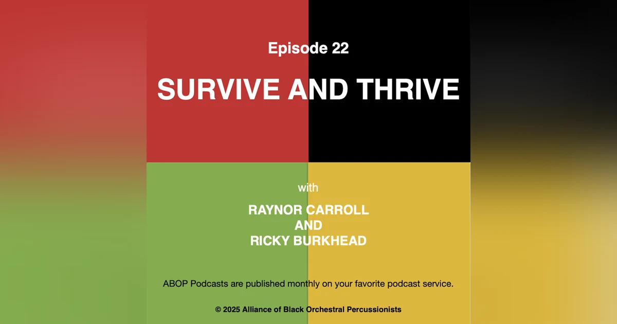 Episode 22. Survive and Thrive