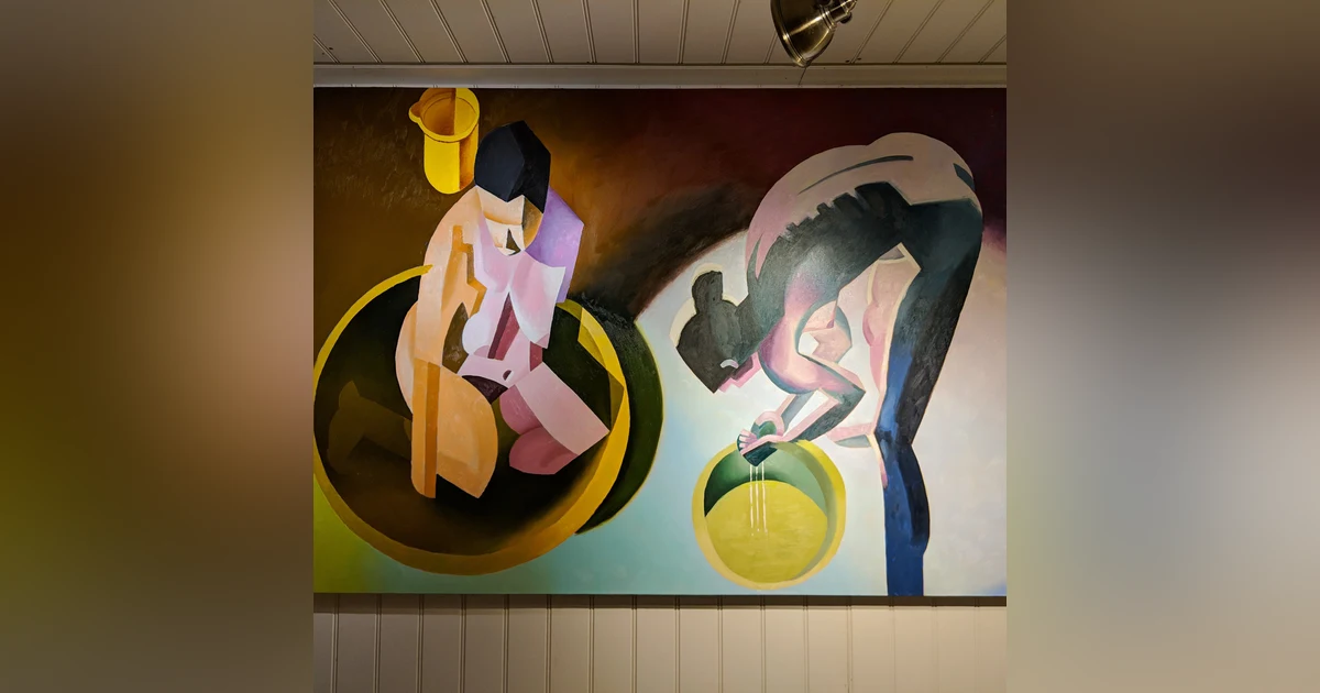 #032  Painting is a compulsion - Yorkshire artist Dudley Edwards - Part 2