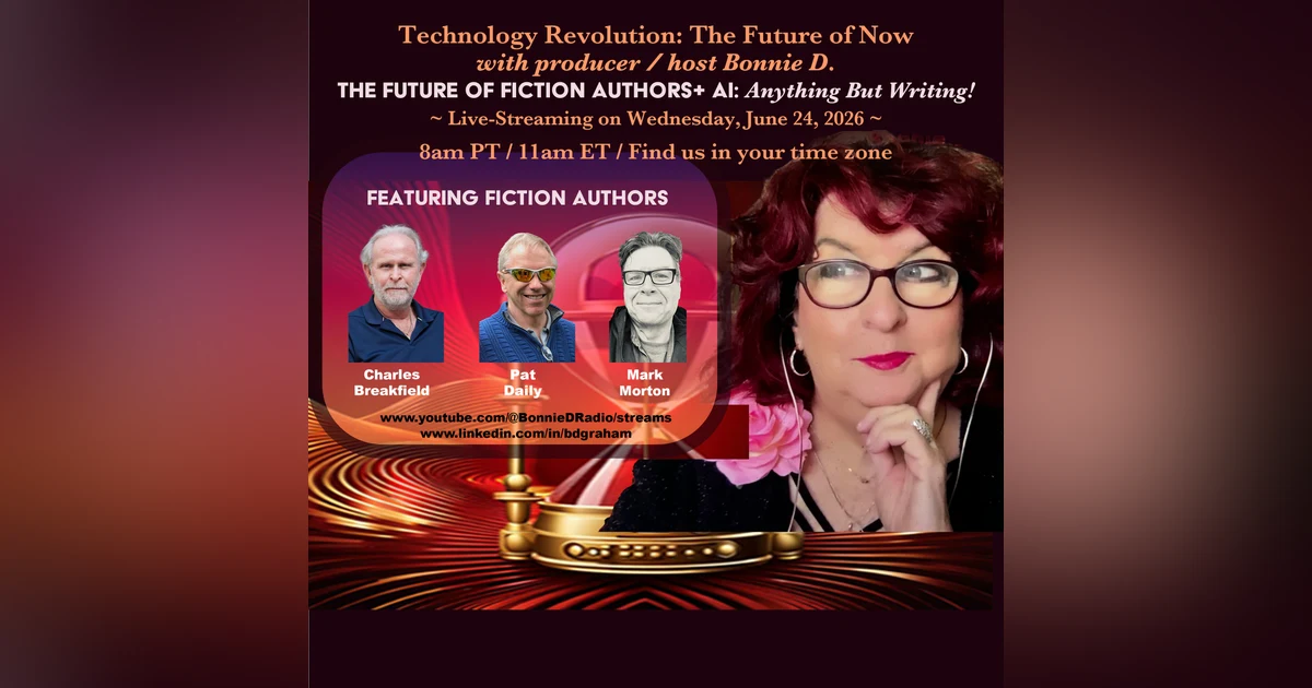 Technology Revolution: The Future of Fiction Authors + AI: Anything But Not Writing
