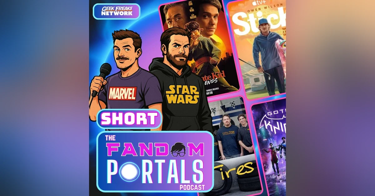 Fandom Round-Up: Karate Kid Gets a Glow-Up, Gotham Gets Gritty, and Golf Gets Laughs with Owen Wilson's Stick on Apple TV