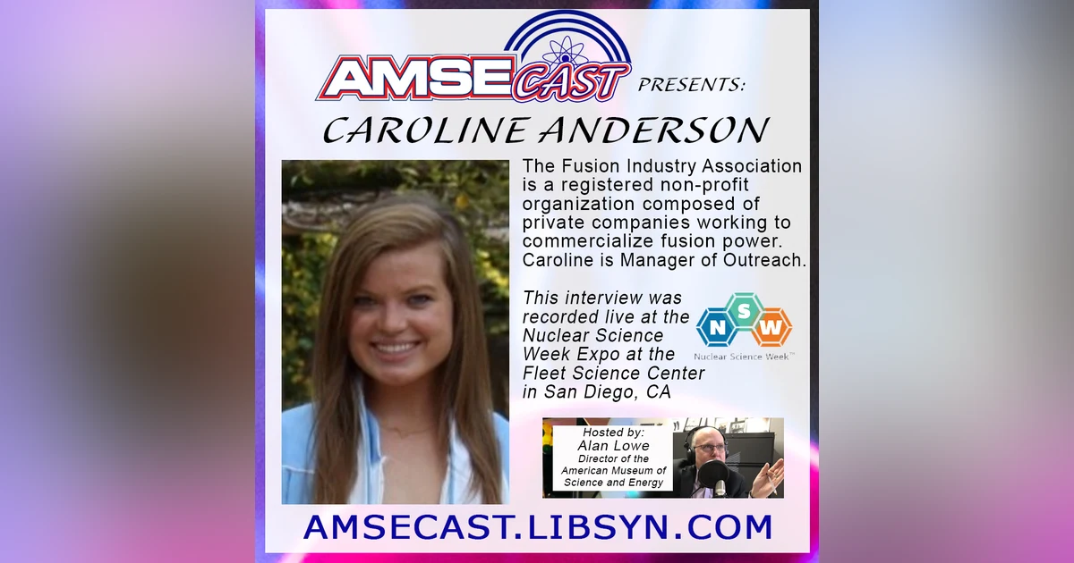 AMSEcast with guest Caroline Anderson