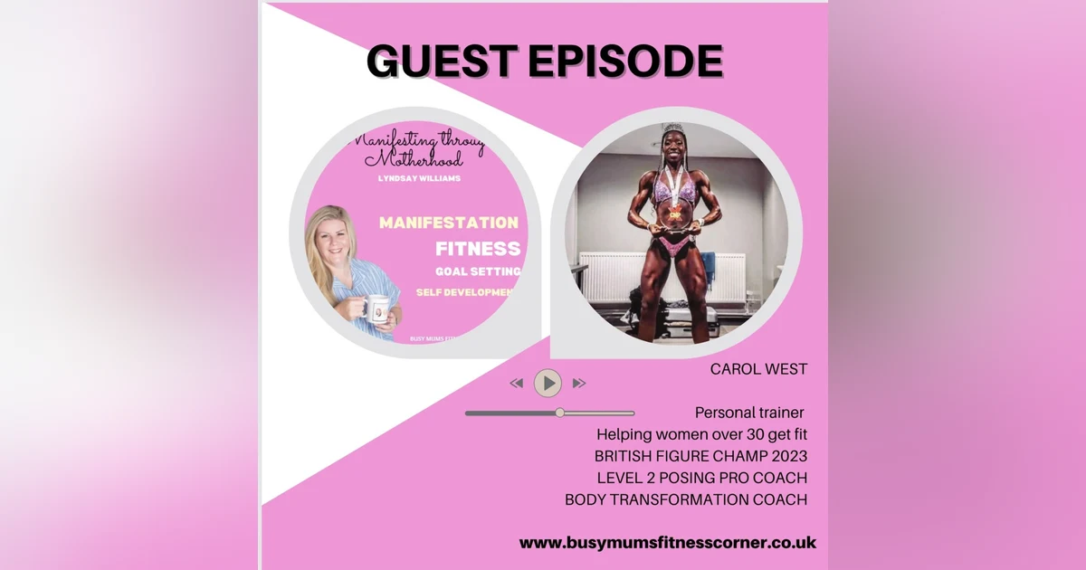 Personal Trainer Carol West - Helping women over 30 get fit -BRITISH FIGURE CHAMP 2023