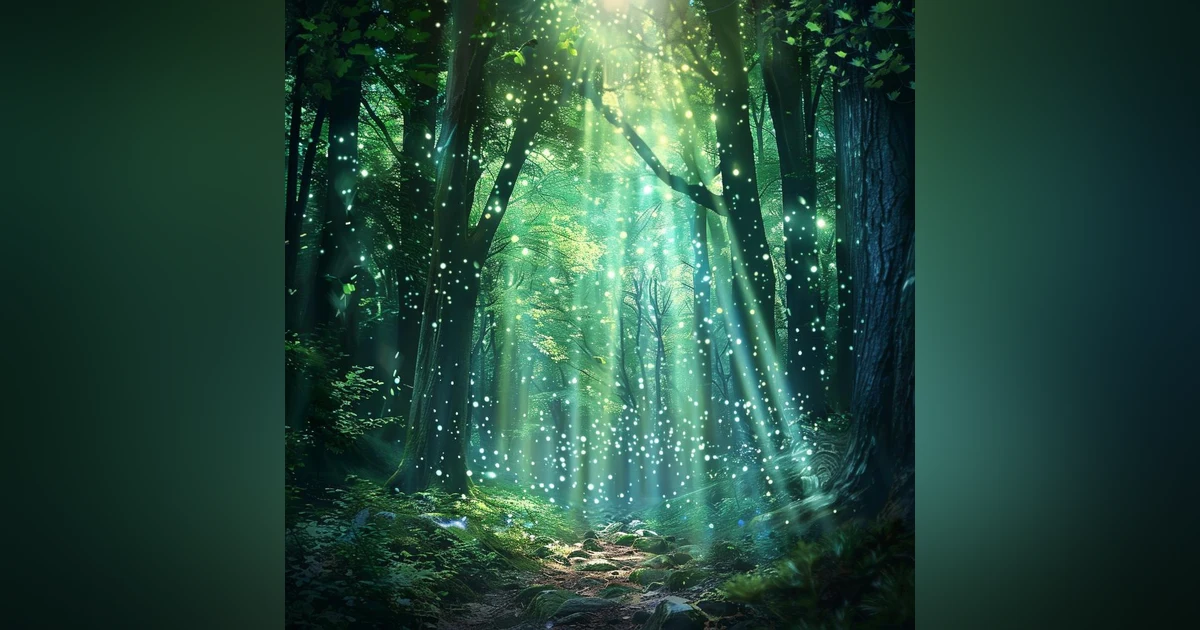 528 Hz With Forest Sounds Can Transport You To A Place Of Serenity And Growth, Enhancing The DNA Repair And Transformation