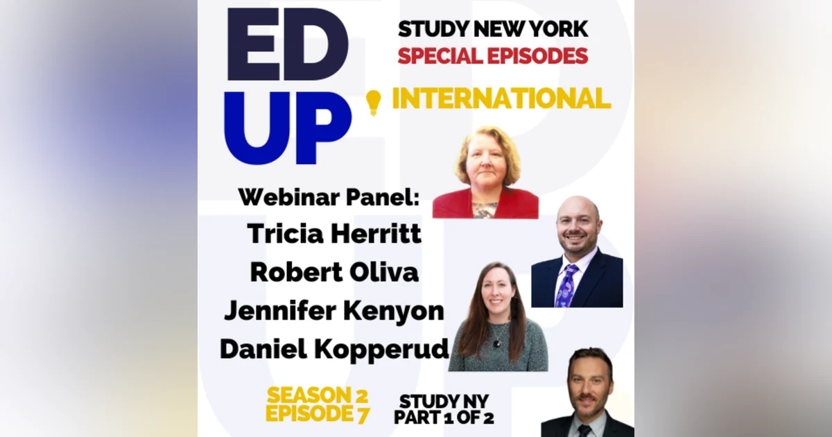 Developing an International Student Recruitment Plan, Study New York Webinar, Part 1 of 2