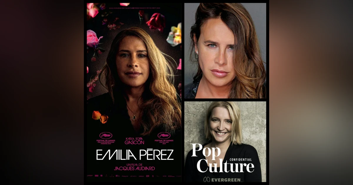 432: A Conversation With Karla Sofía Gascón, 'Emilia Pérez'.  Audio Interview In Spanish, Subtitled On YouTube (Episode first aired in May)