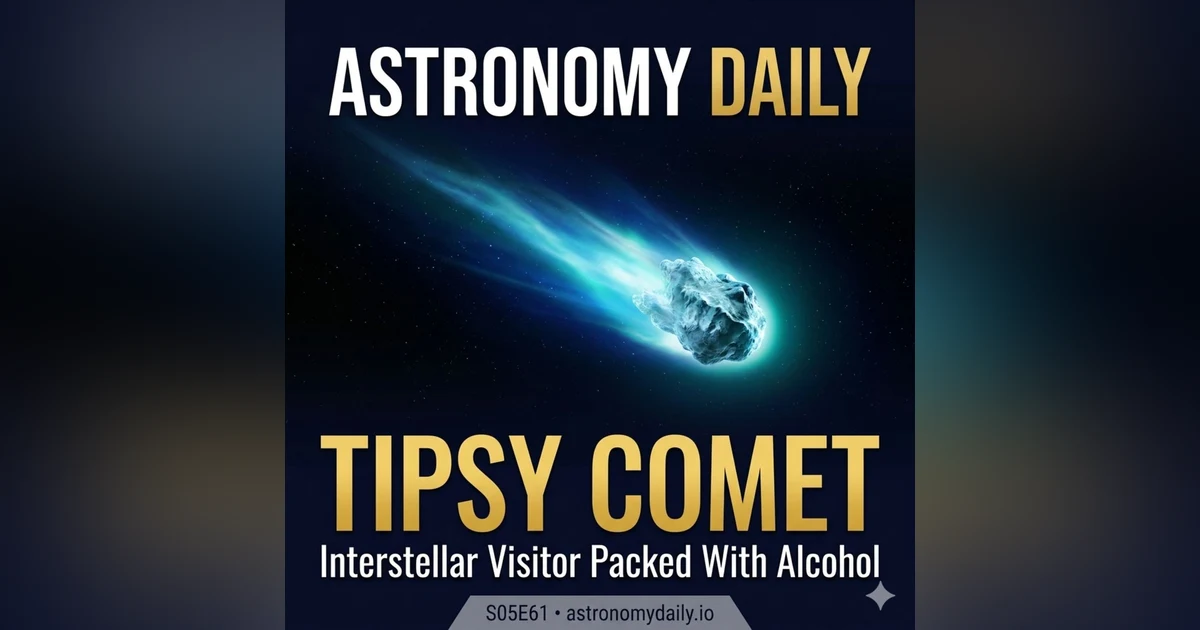 Tipsy Comet: Interstellar Visitor Loaded With Alcohol