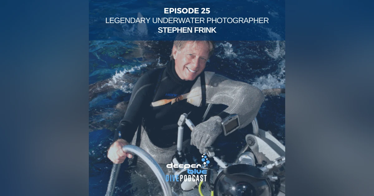 Legendary Underwater Photographer Stephen Frink On How Dolphins May Have Saved His Life, and New Jellyfish Discovered!