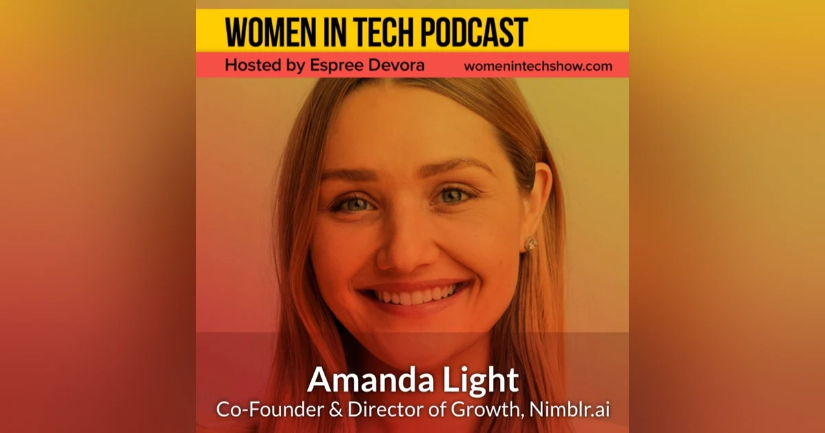 Amanda Light of Nimblr.ai: Women In Tech California