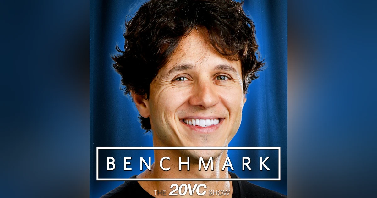 20VC: Benchmark's Victor Lazarte on Why Portfolio Construction | Why SaaS Spreadsheet Investing is Dead | Why China is a Stabailising Force for the US | Three Traits All the Best Founders Have & The Lie All Big Tech Companies Have Been Tell