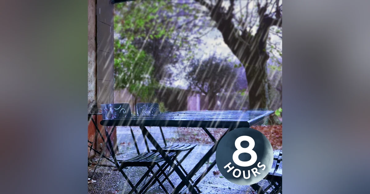 Heavy Rain for Sleep & Relaxation 8 Hours
