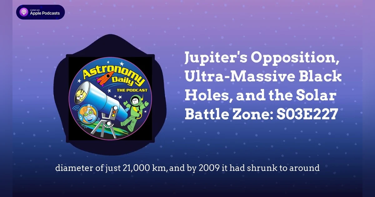 Jupiter’s Opposition, Ultra-Massive Black Holes, and the Solar Battle Zone: S03E227