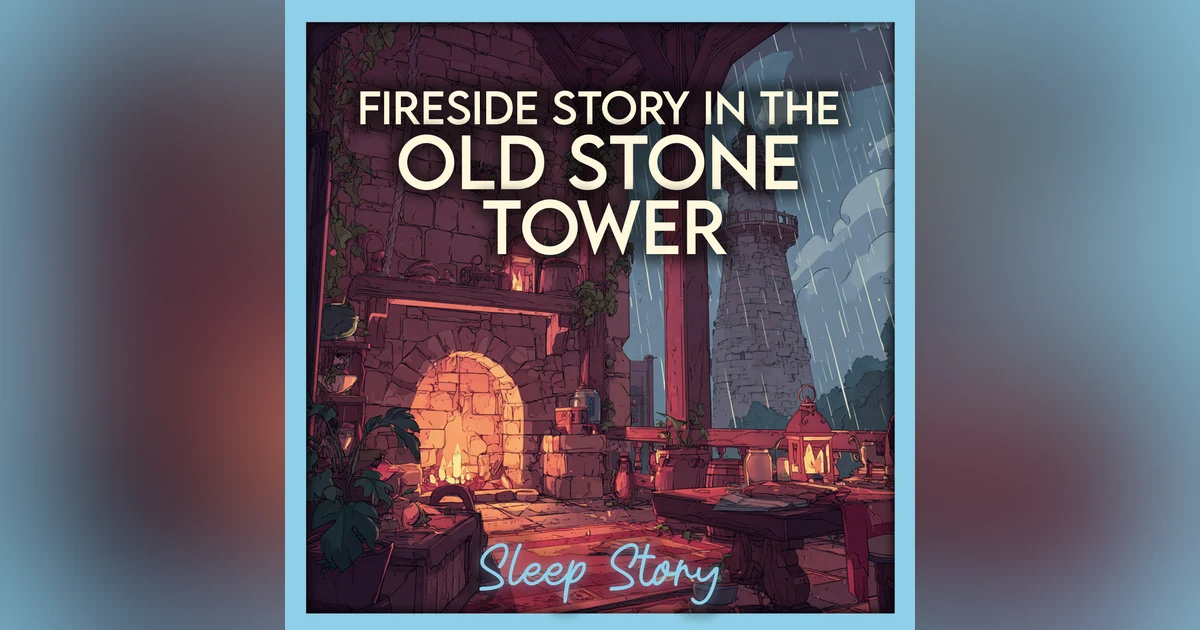 The Rain-Lit Tower: A Cozy Bedtime Sleep Story for Deep Rest