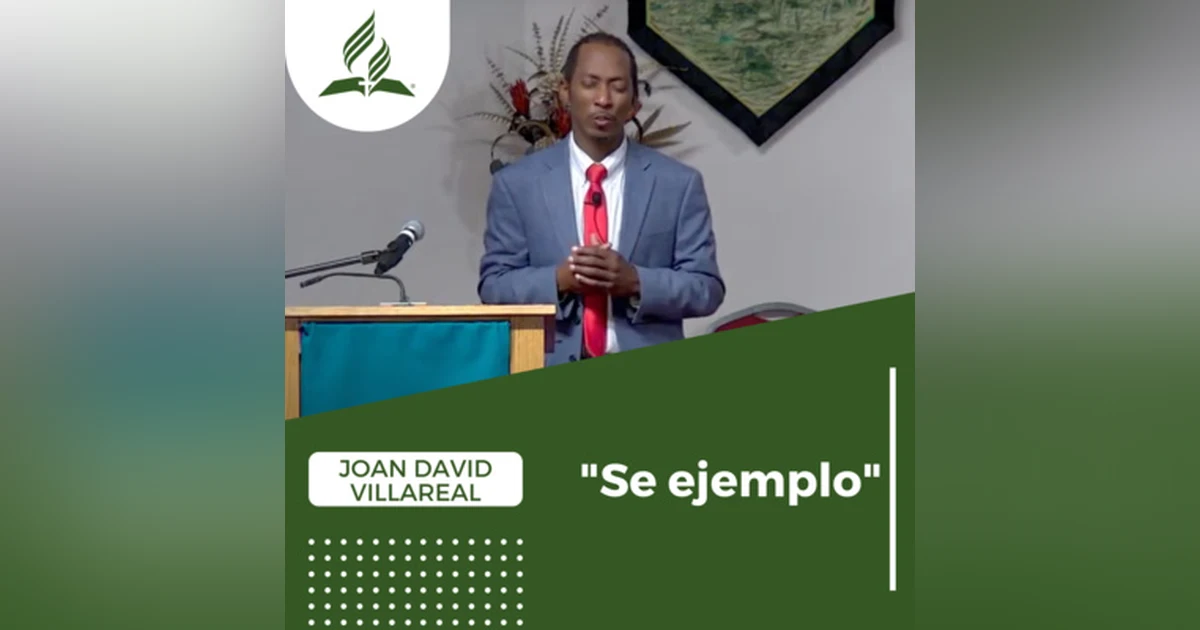 "Se ejemplo" - Joan David Villareal - Reflexion