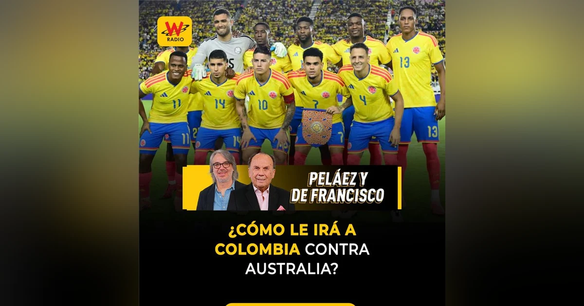 ¿Cómo le irá a Colombia contra Australia?