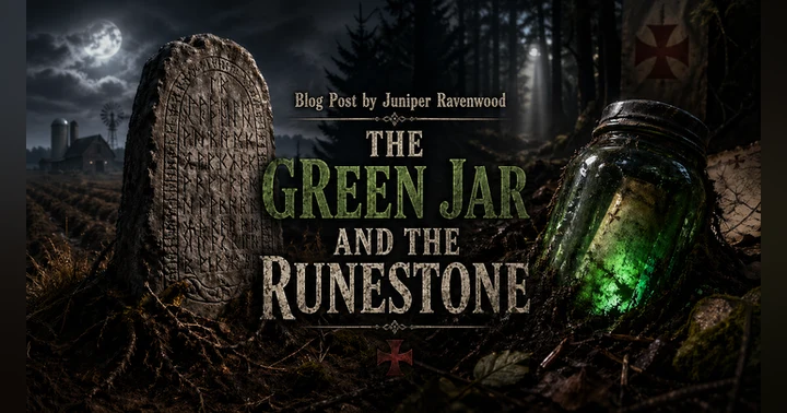 image for The Green Jar and the Runestone
