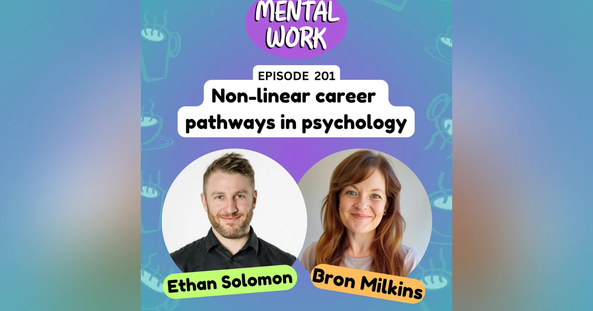 You don't need to pick a lane: Building a psychology career that works for you (with Ethan Solomon)