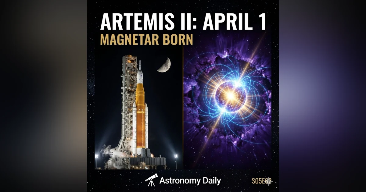 Artemis II Gets Its Launch Date: April 1 | Magnetar Born | Planets Collide | S05E62