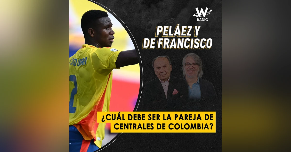 ¿Cuál debe ser la pareja de centrales de Colombia?