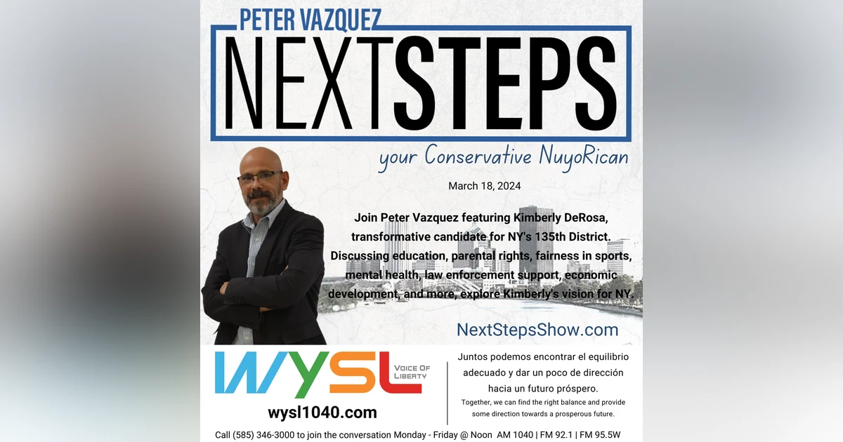 Next Steps Show Featuring Kimberly DeRosa 3-18-24