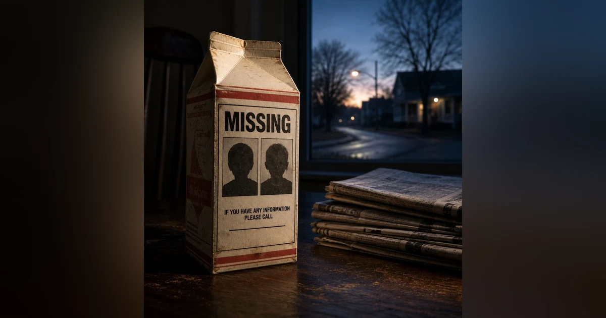 Terrifying & True | The Missing Paperboys of Des Moines: Johnny Gosch and Eugene Martin
