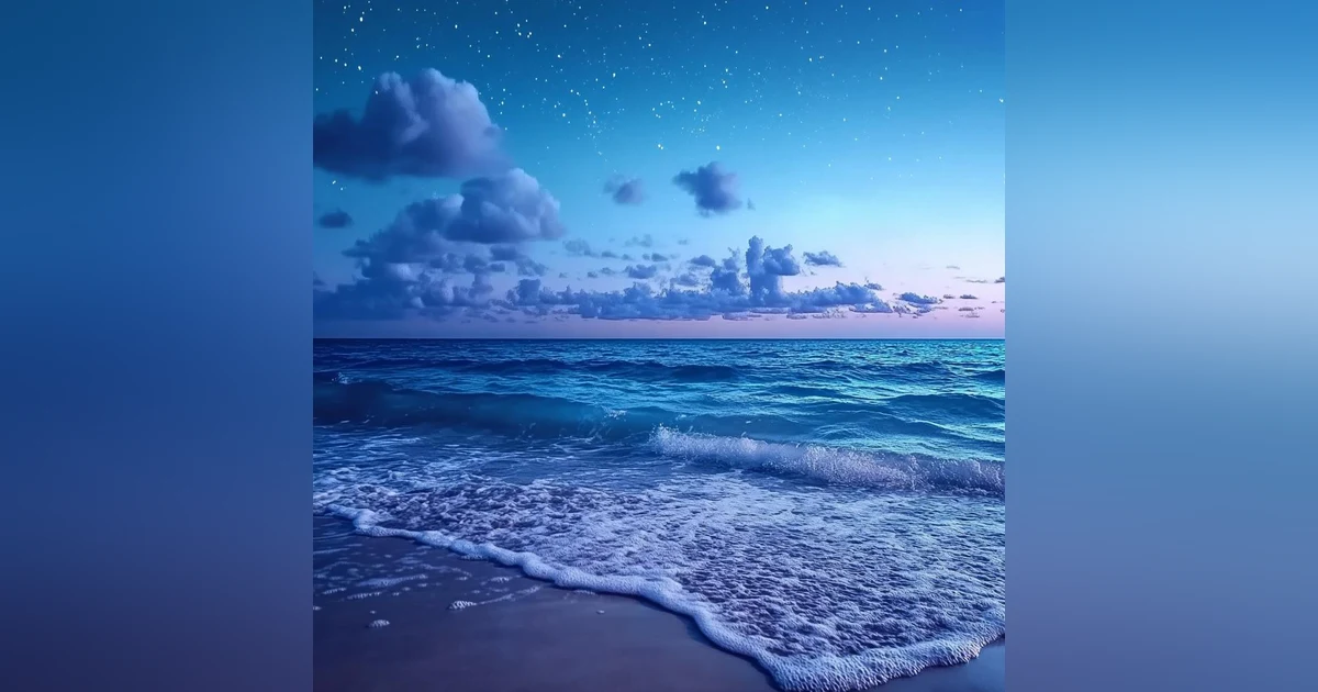 Ocean Sounds For Deep Sleep, Relax With Night Ocean Waves